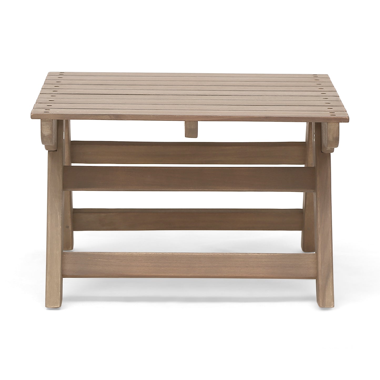SEDONA Side Table - Grey Acacia Wood Patio Set
