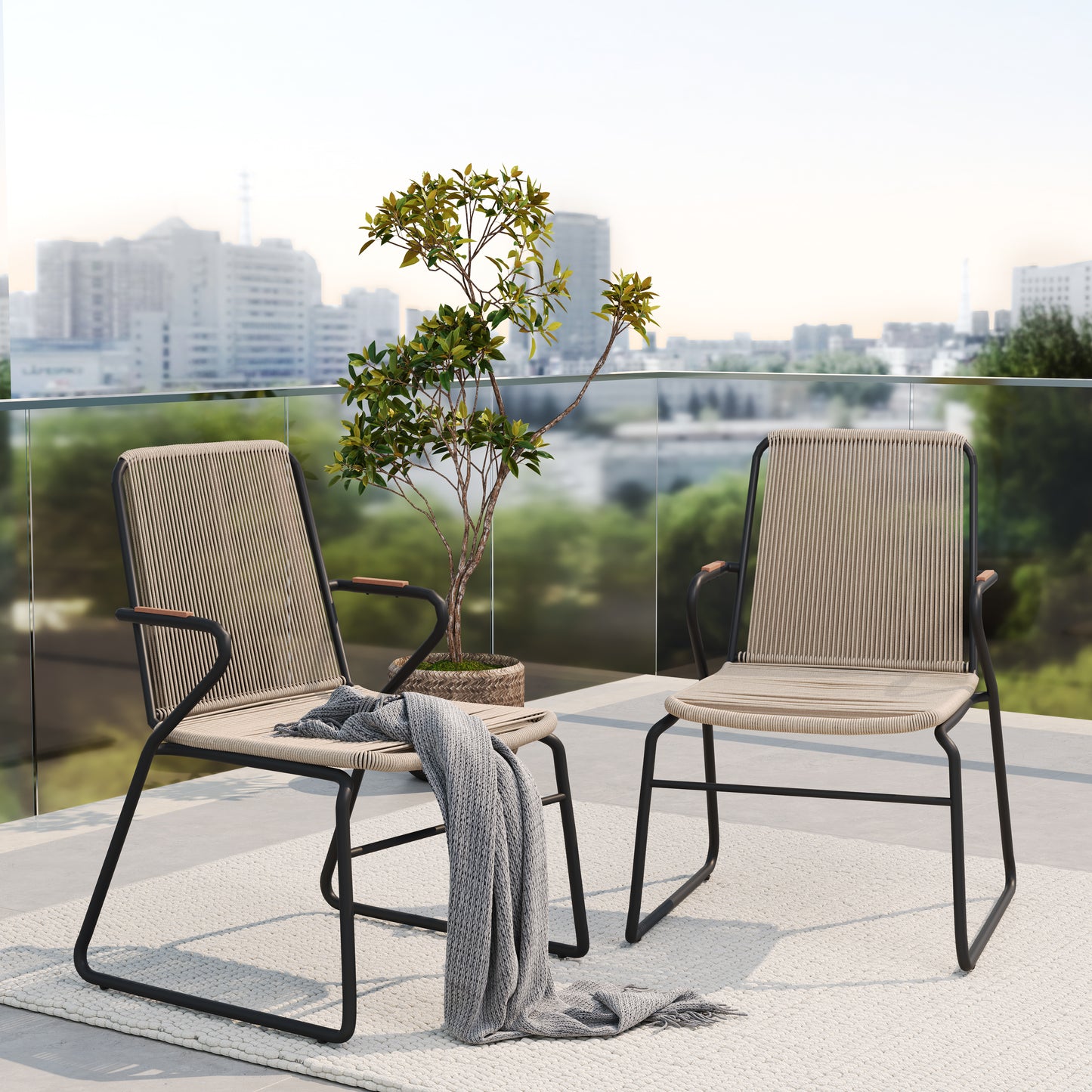 MOONSTONE CHAIR(Set of 2)