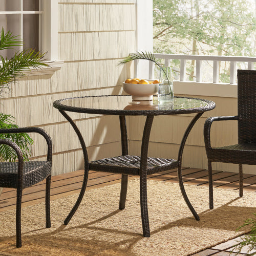 Outdoor Resin Table, old version 56225.00TBLBRN