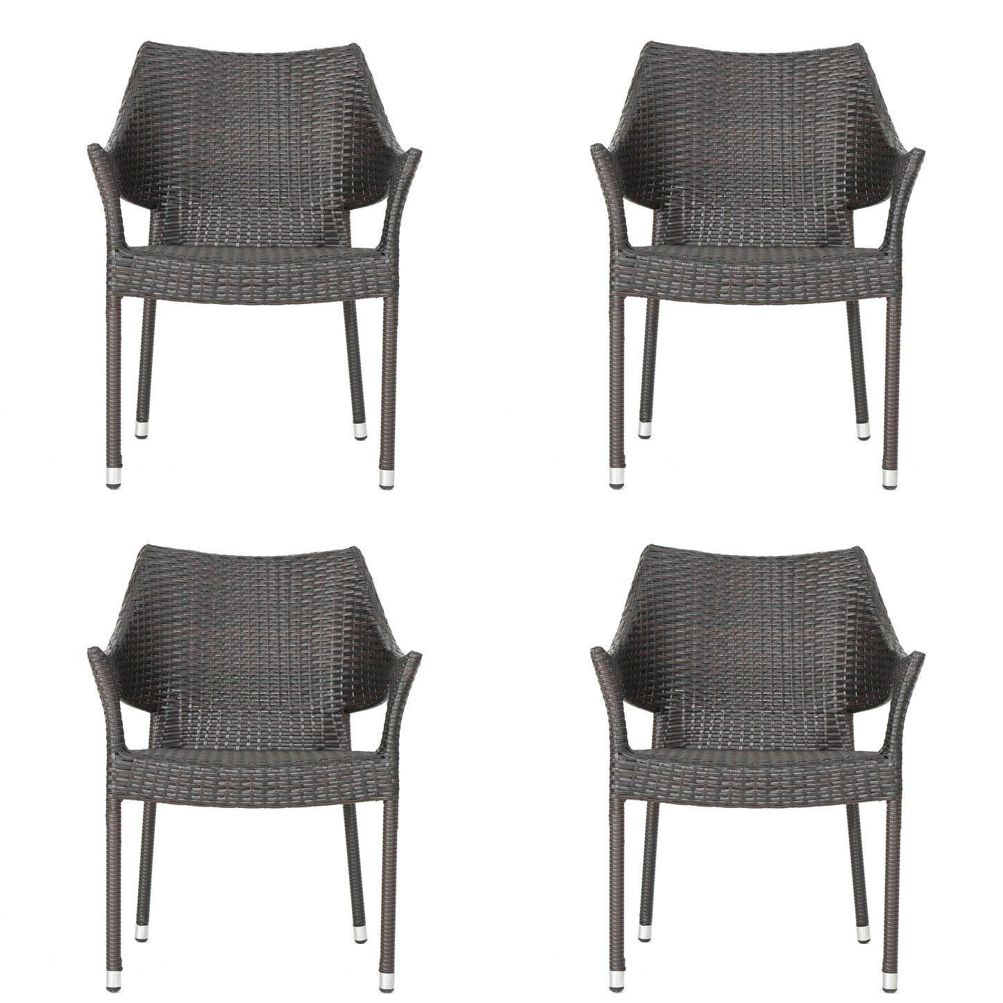 Outdoor Resin Chair, 52637.00MBRN KD MP4