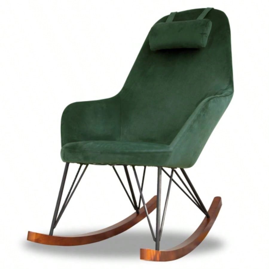 Mid Modern Rocker Livingroom And Bedroom Chair