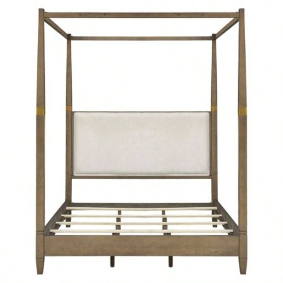 Canopy Bed Brown See below