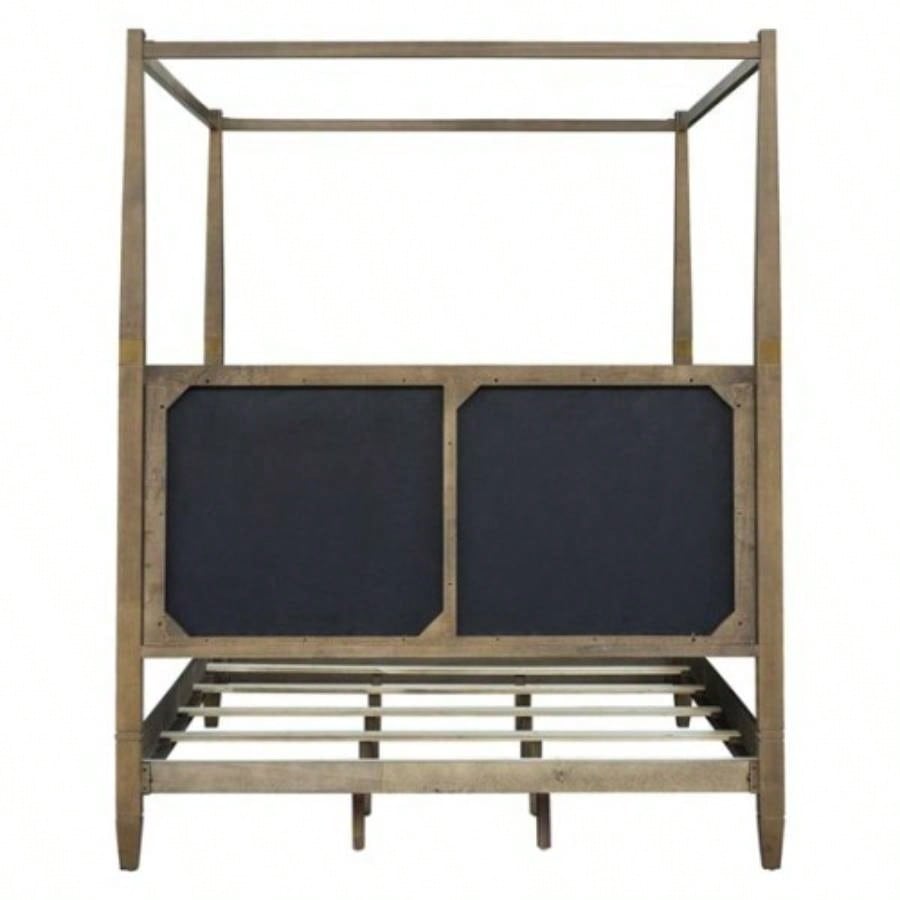 Canopy Bed Brown See below
