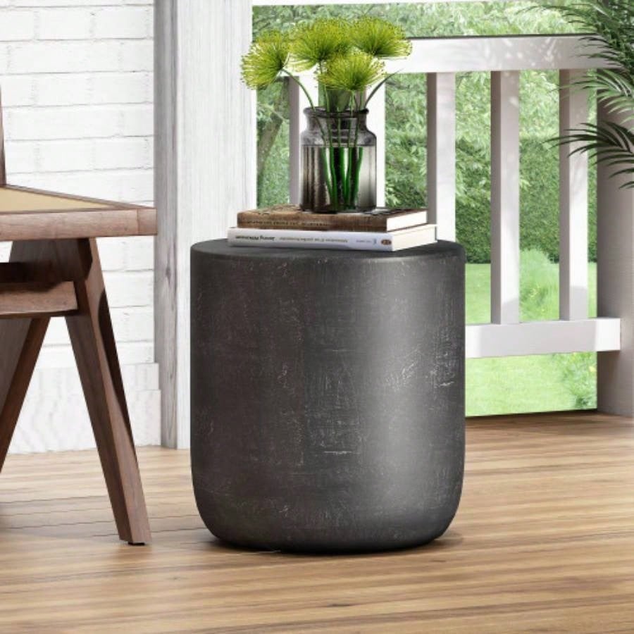 Outdoor LightWeight Concrete Side Table