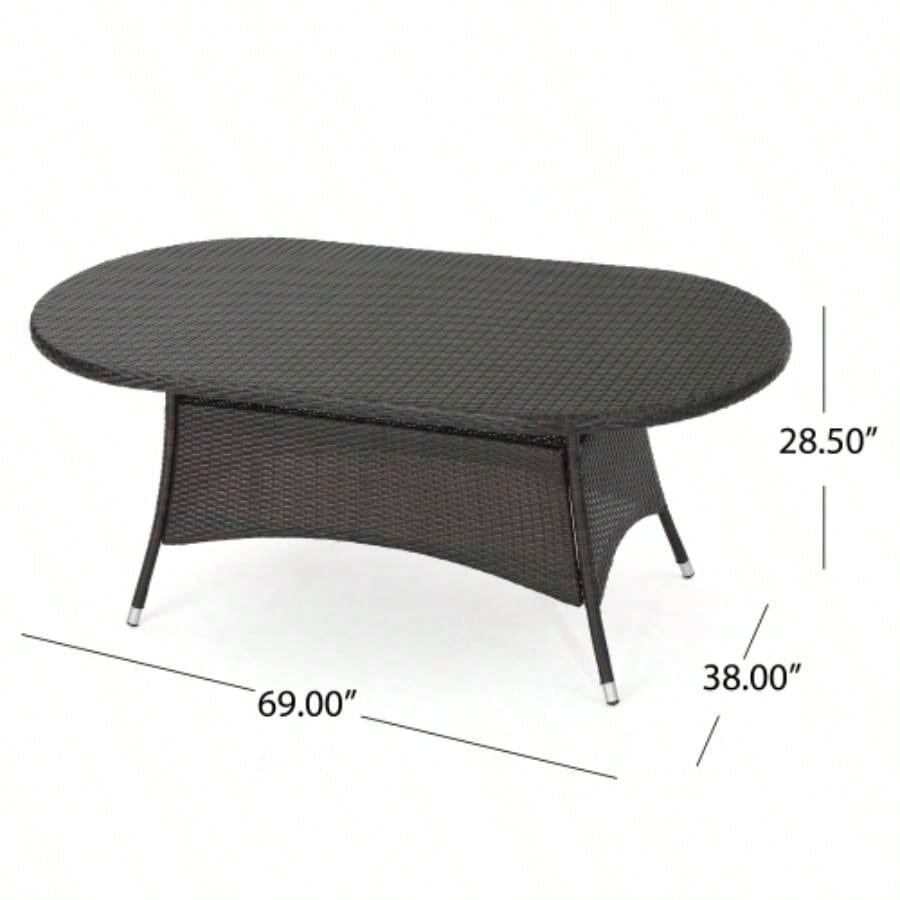 CORSICA OVAL DINING TABLE