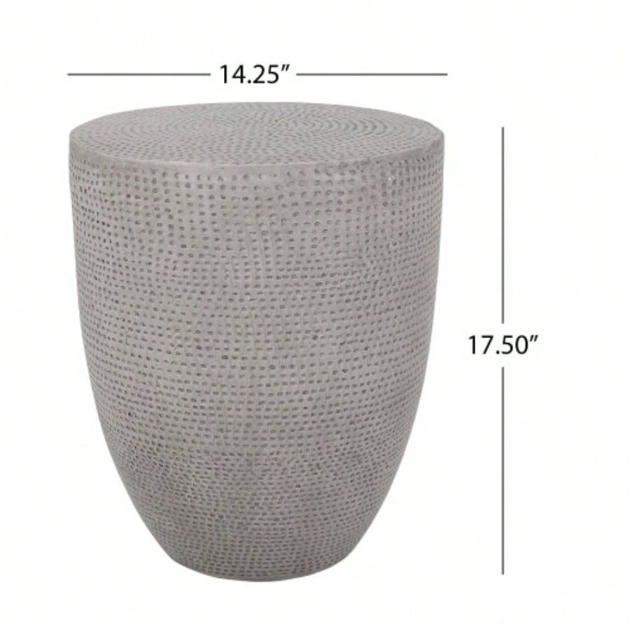 Outdoor LightWeight Concrete Side Table