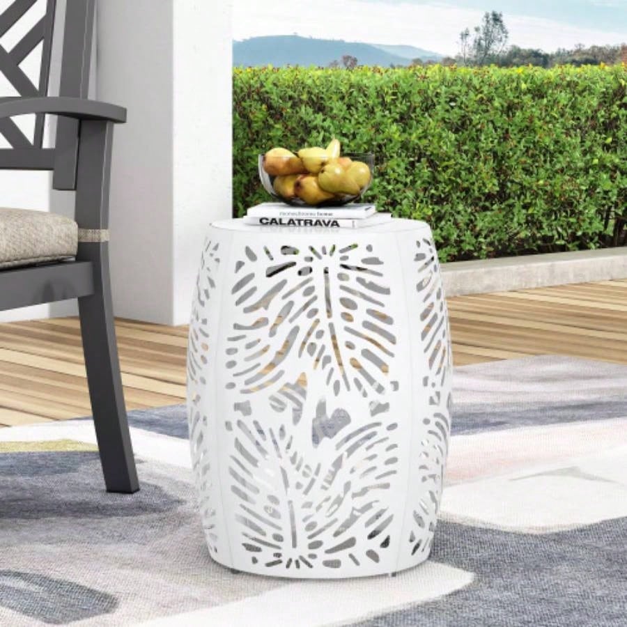 Metal End Table - Large