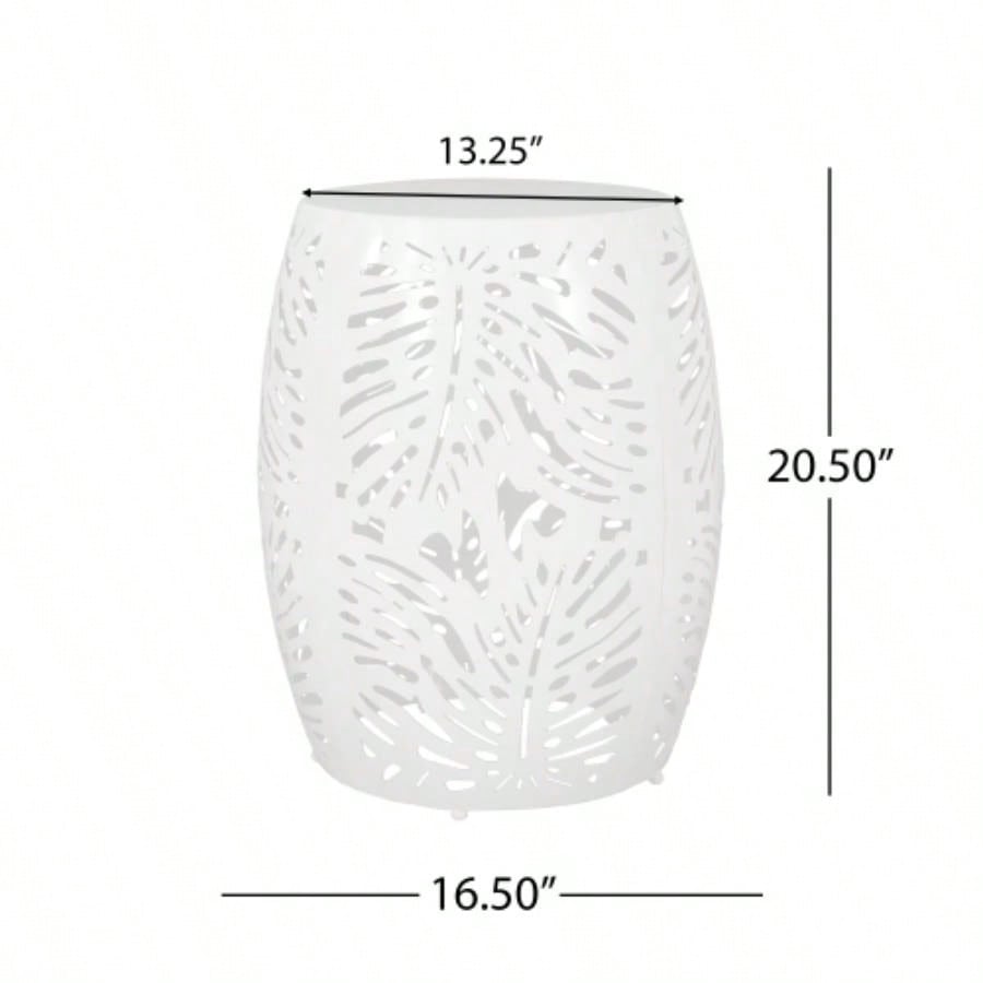 Metal End Table - Large