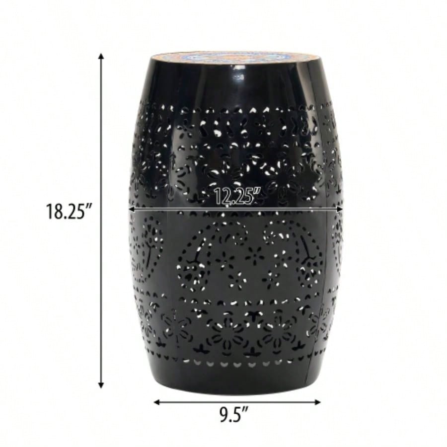 RUBY12 SIDE TABLE - BLACK