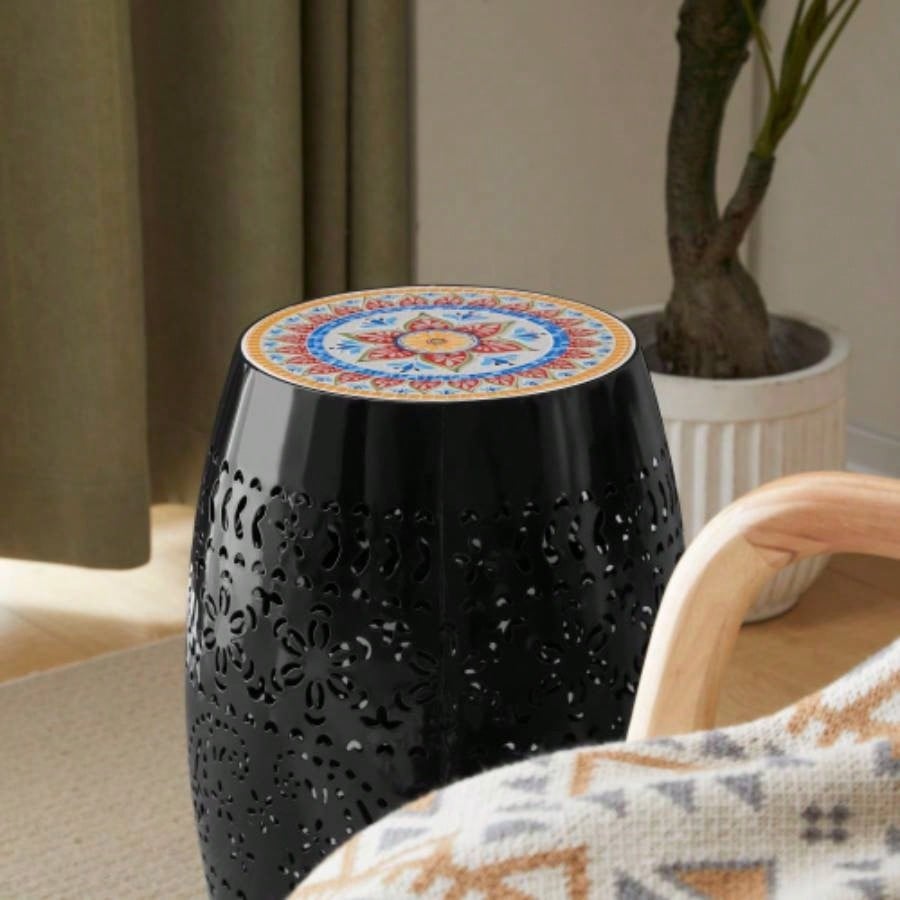 RUBY12 SIDE TABLE - BLACK