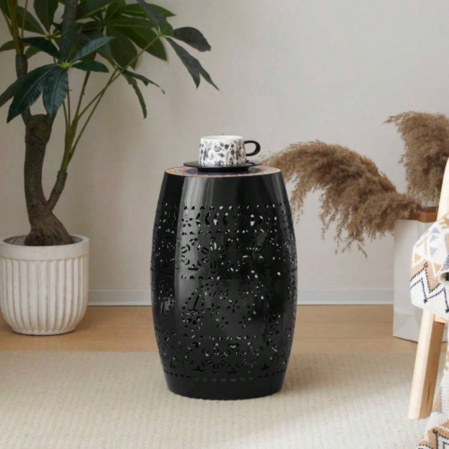 RUBY12 SIDE TABLE - BLACK