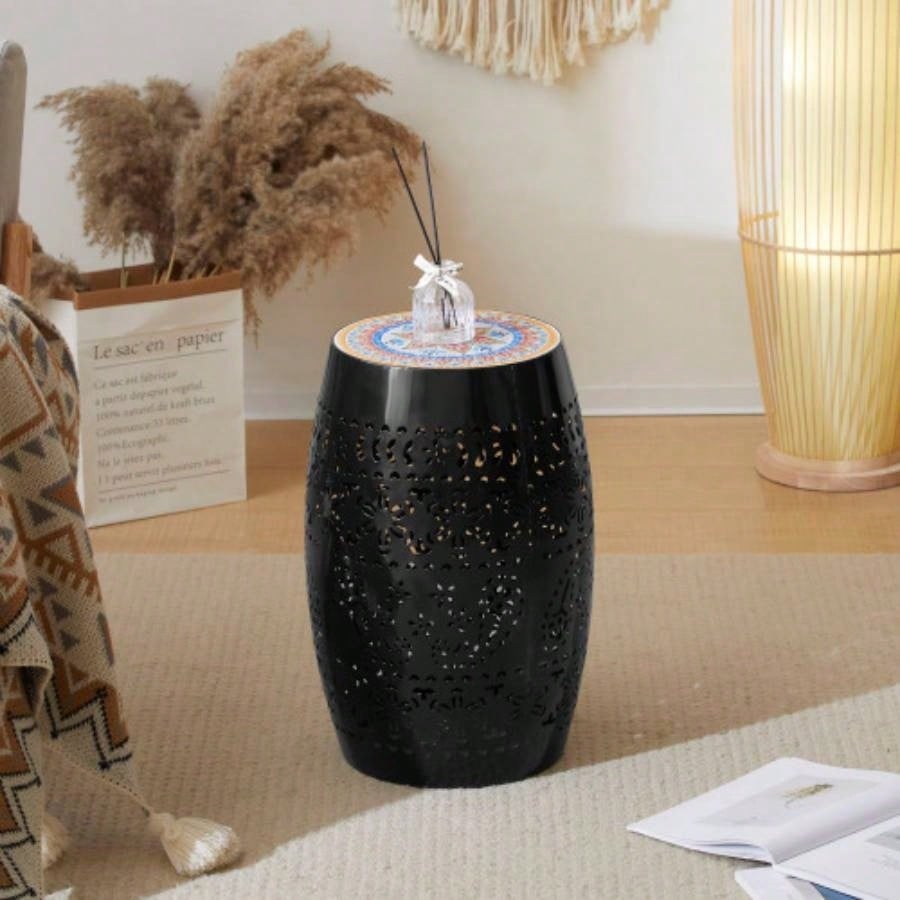 RUBY12 SIDE TABLE - BLACK