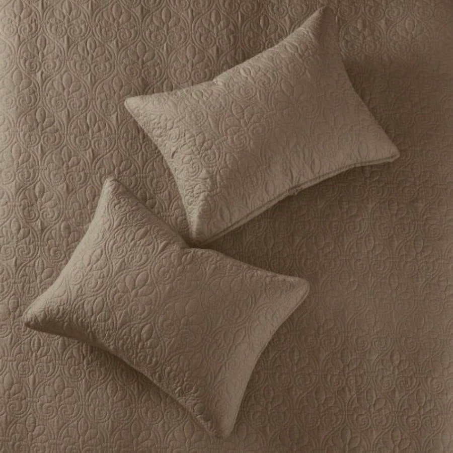 Reversible Bedspread Set Mocha