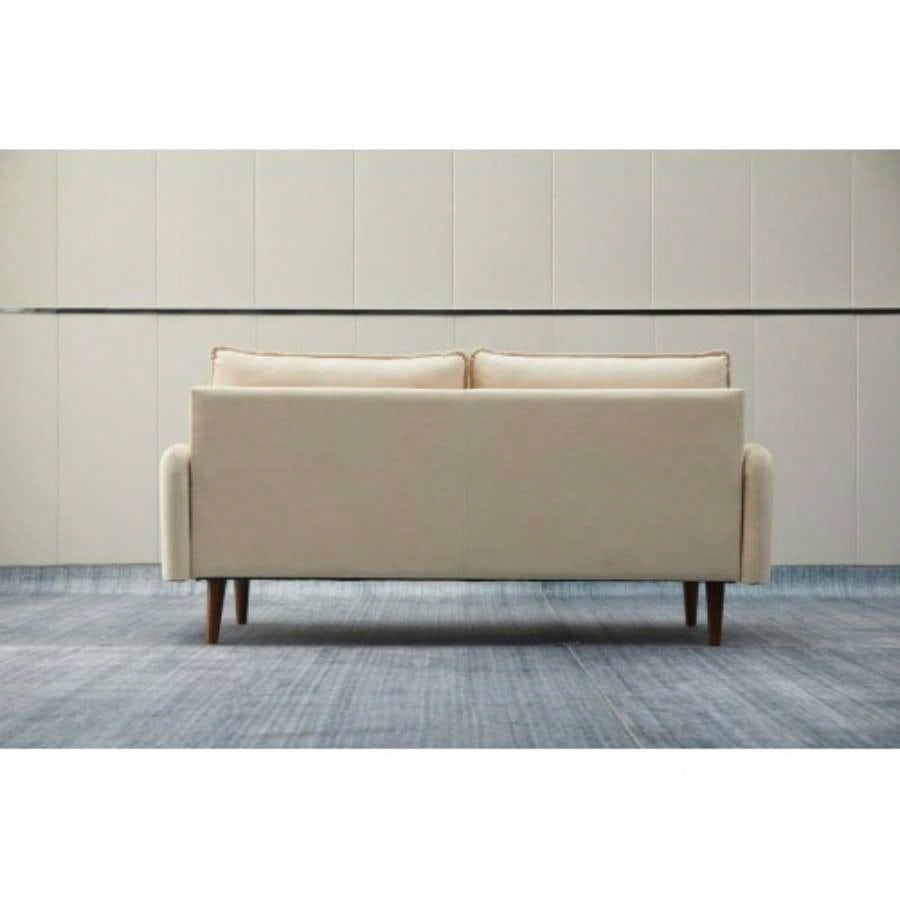UPHOLSTERED SOFA - BEIGE