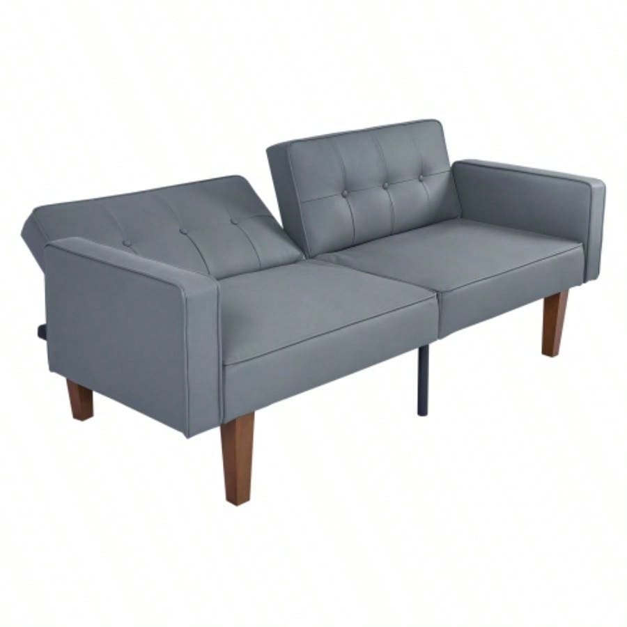 2131PU - GY, PU leather matte gray