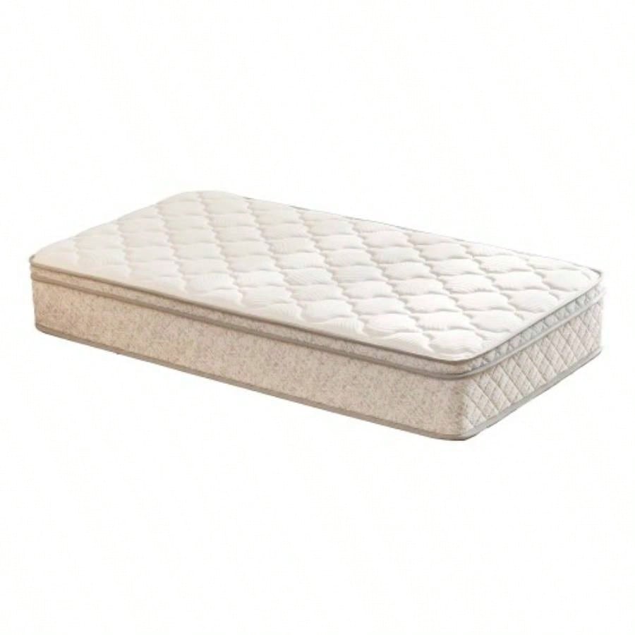 Twin Size Mattress, 12 Inch Hybrid Twin Mattress in a Box with Foam and Pocket Spring Pressure Relief Comfort Sleep Zoned Support, Medium Firm, CertiPUR - US OEKO - TEX