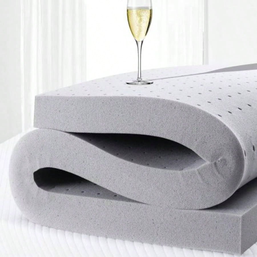 3 Inch Mattress Topper King, Gel Foam Mattress Topper Double Bed Topper Soft Cooling Sleep, Pressure Relieve, CertiPUR - US Certified