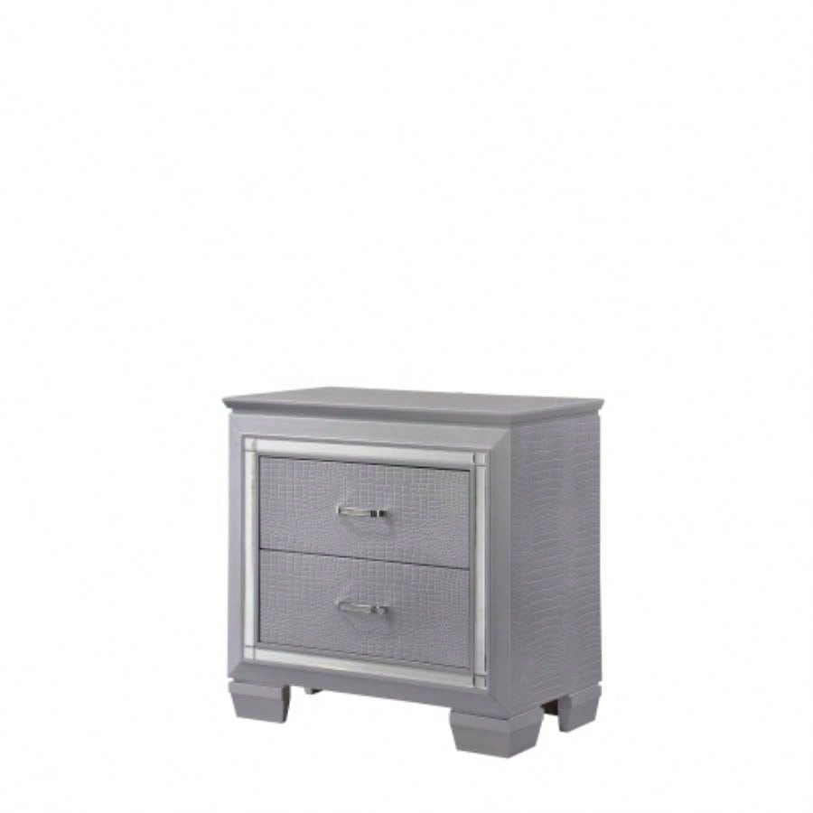 Lillian - Nightstand - Gray