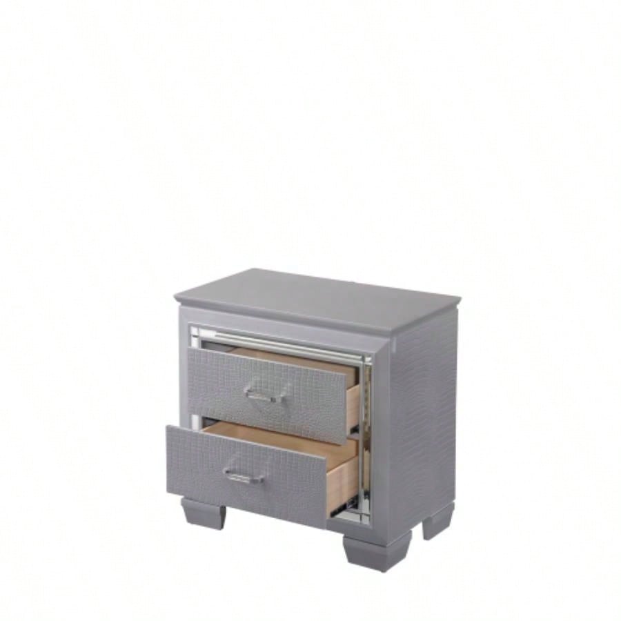 Lillian - Nightstand - Gray