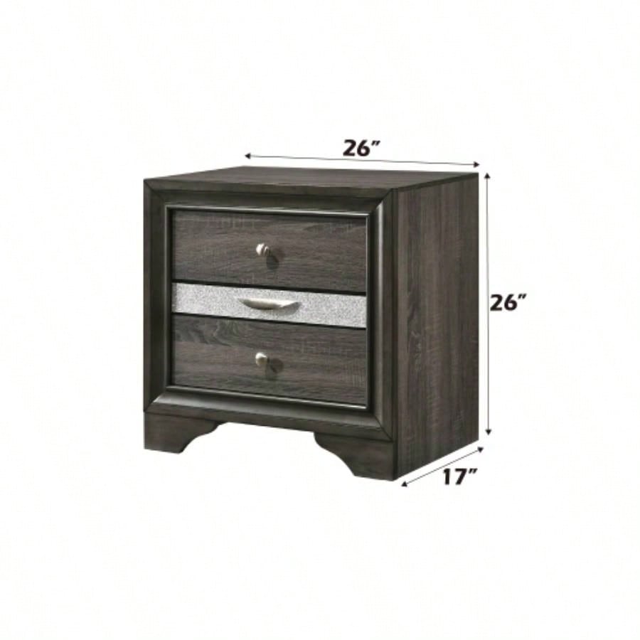 Naima Gray Nightstand