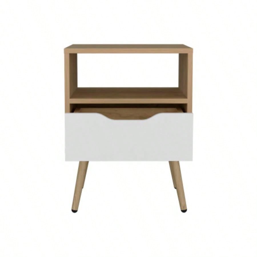 Nightstand, 1 Drawer, 1 Shelf