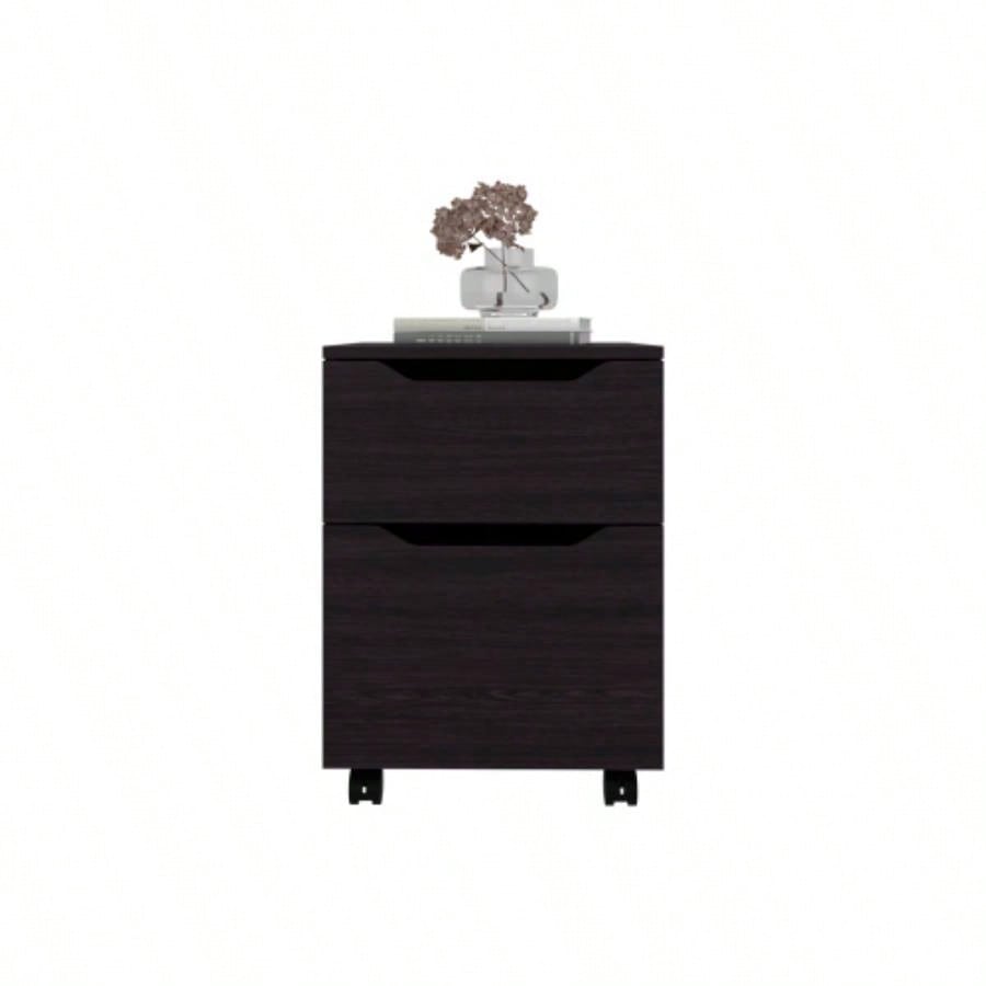 Nightstand, 1 Drawer, 4, Black
