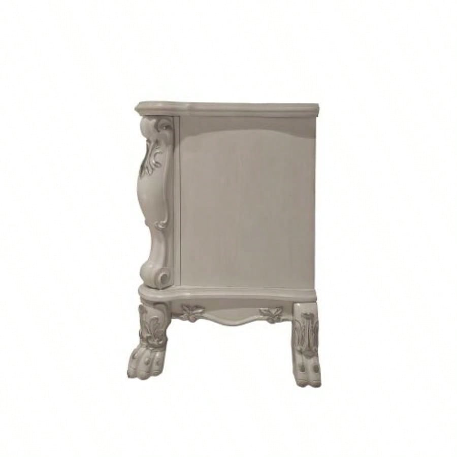 Dresden Bone White Nightstand