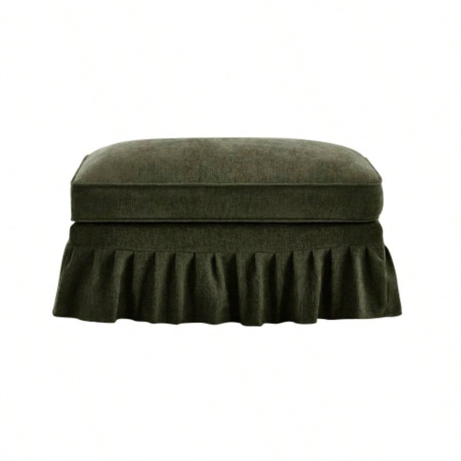 Ottoman Chenille - Green