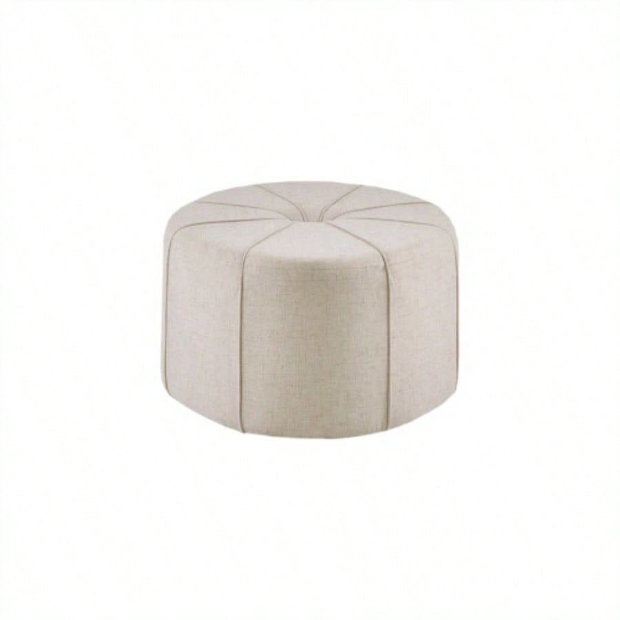 48 Ottoman, Polyester Fabric Large Cocktail Ottoman Modern Style Living Room,