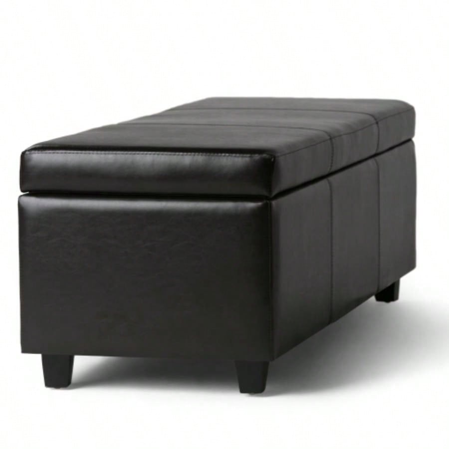 Avalon - Storage Ottoman - Tanners Brown