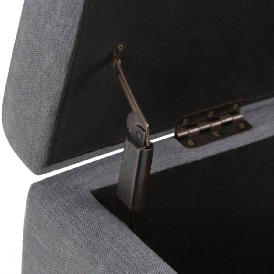 - Storage Ottoman - Slate