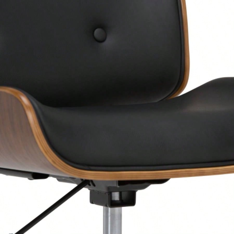 - Bentwood Office Chair - Black/ Natural