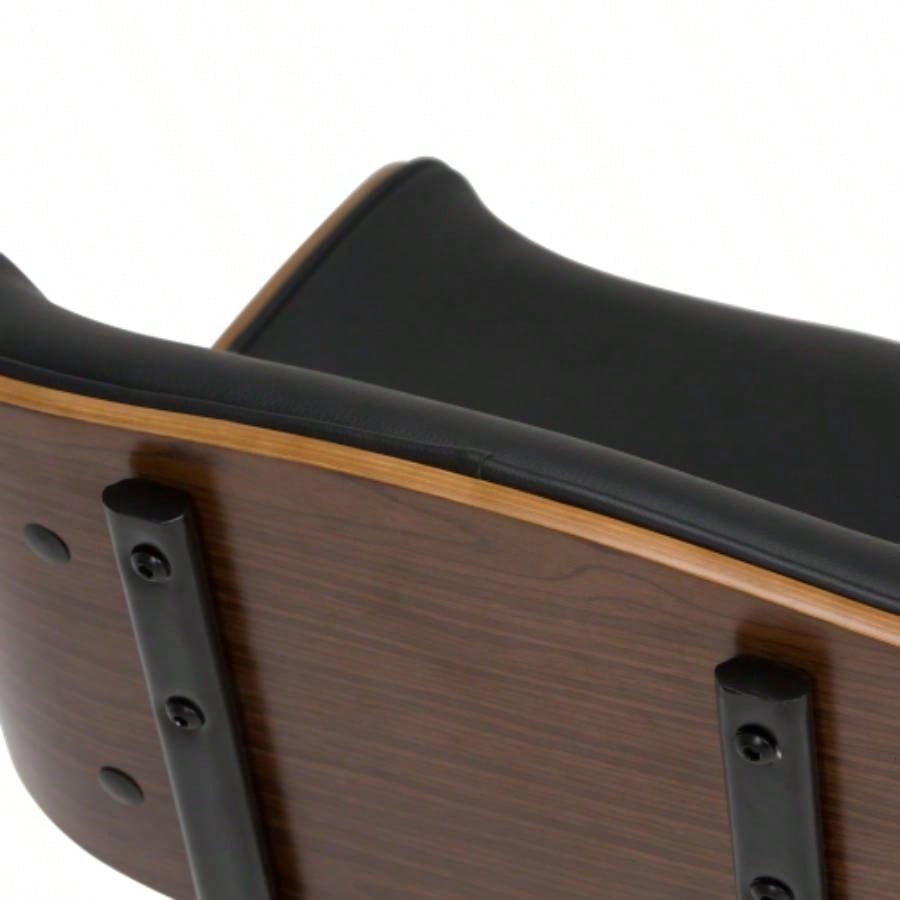 - Bentwood Office Chair - Black/ Natural