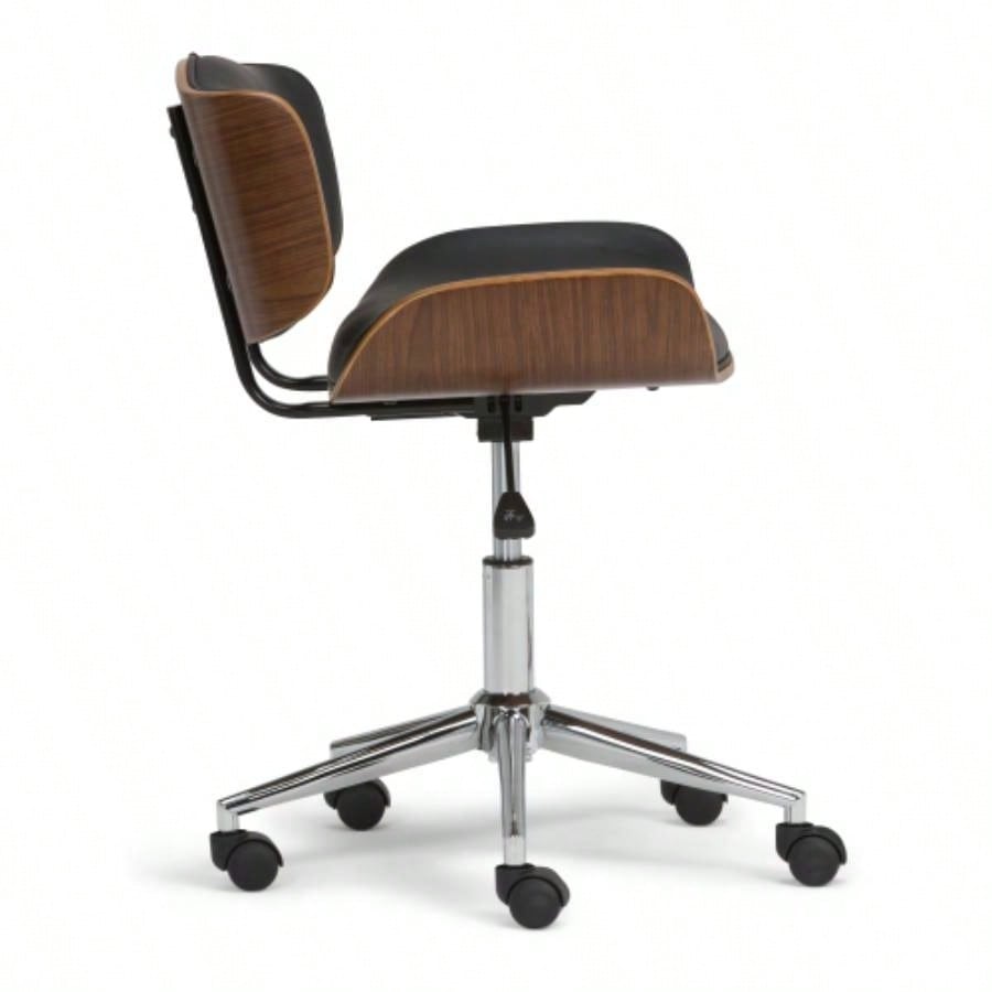 - Bentwood Office Chair - Black/ Natural