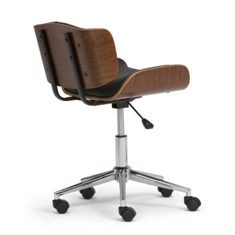 - Bentwood Office Chair - Black/ Natural