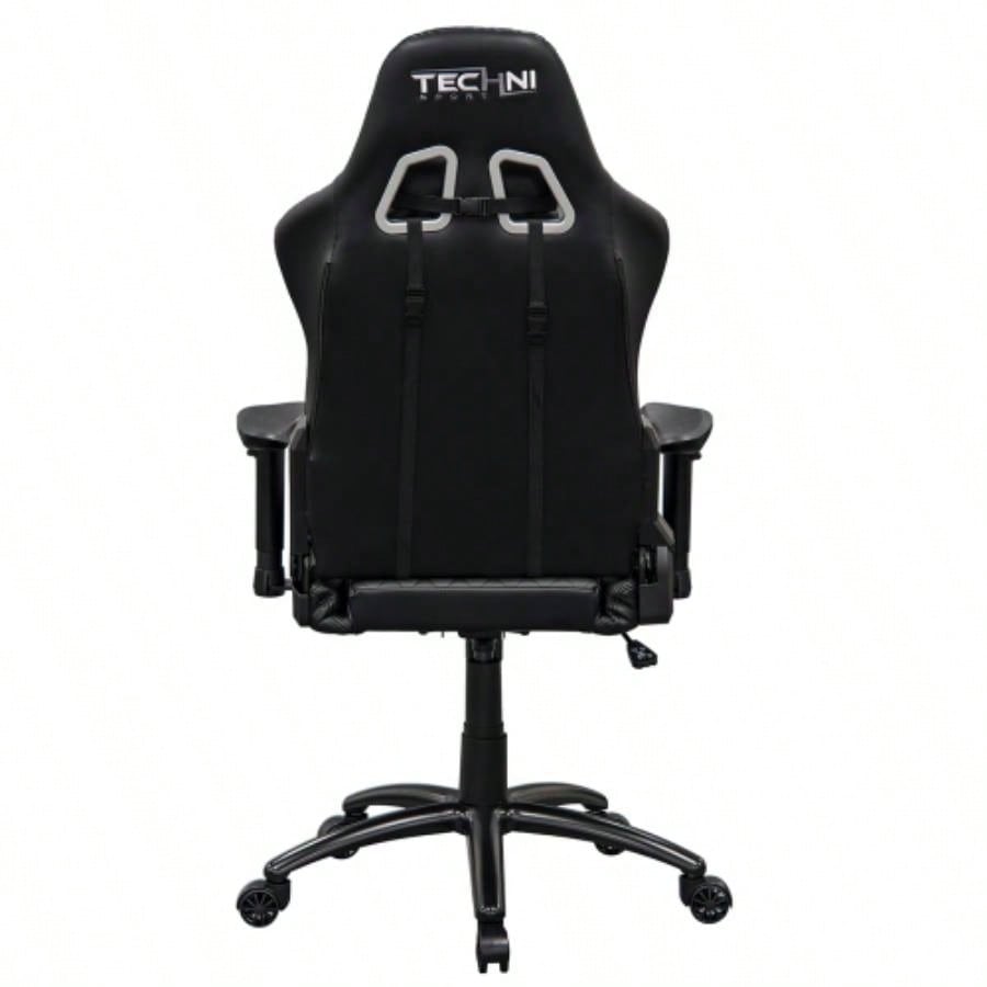 Techni Sport TS - 5100 Ergonomic High Back Racer Style PC Gaming Chair, Black