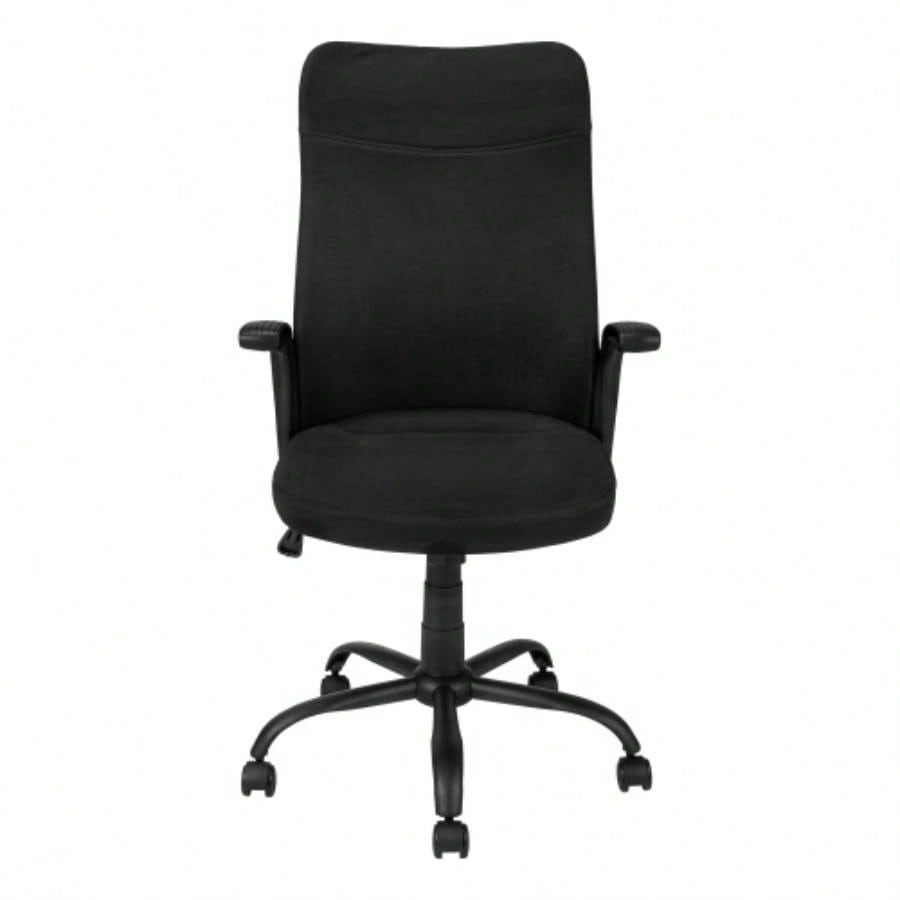 Office Chair, Adjustable Height, Swivel, Ergonomic, Armrests, Computer Desk, Work, Black Mesh, Black Metal, Contemporary, Modern