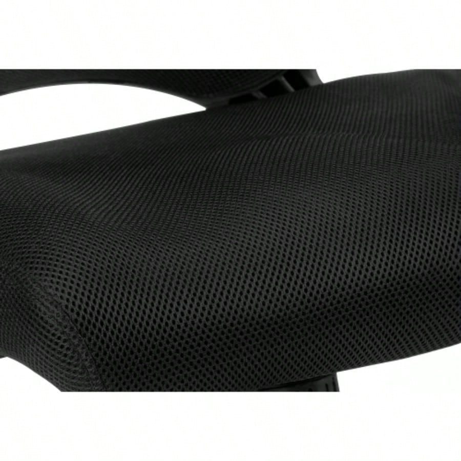 Office Chair, Adjustable Height, Swivel, Ergonomic, Armrests, Computer Desk, Work, Black Mesh, Black Metal, Contemporary, Modern