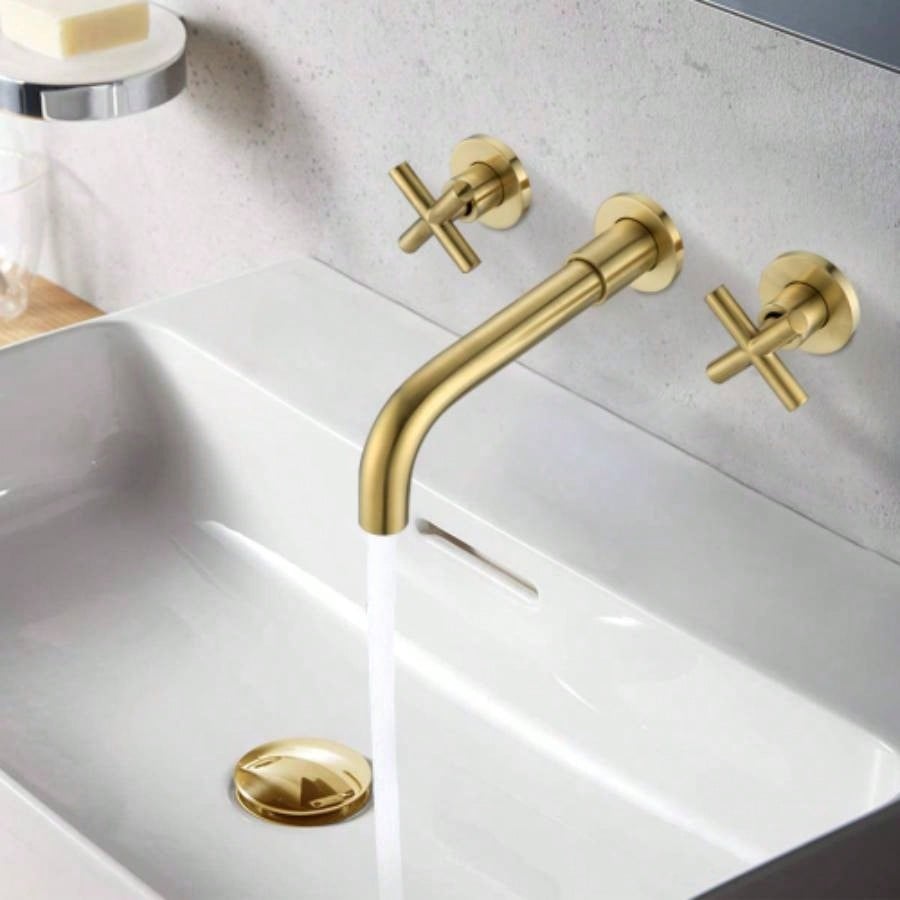 Wall Mounted Bathroom Faucet - Modern Sink Faucet