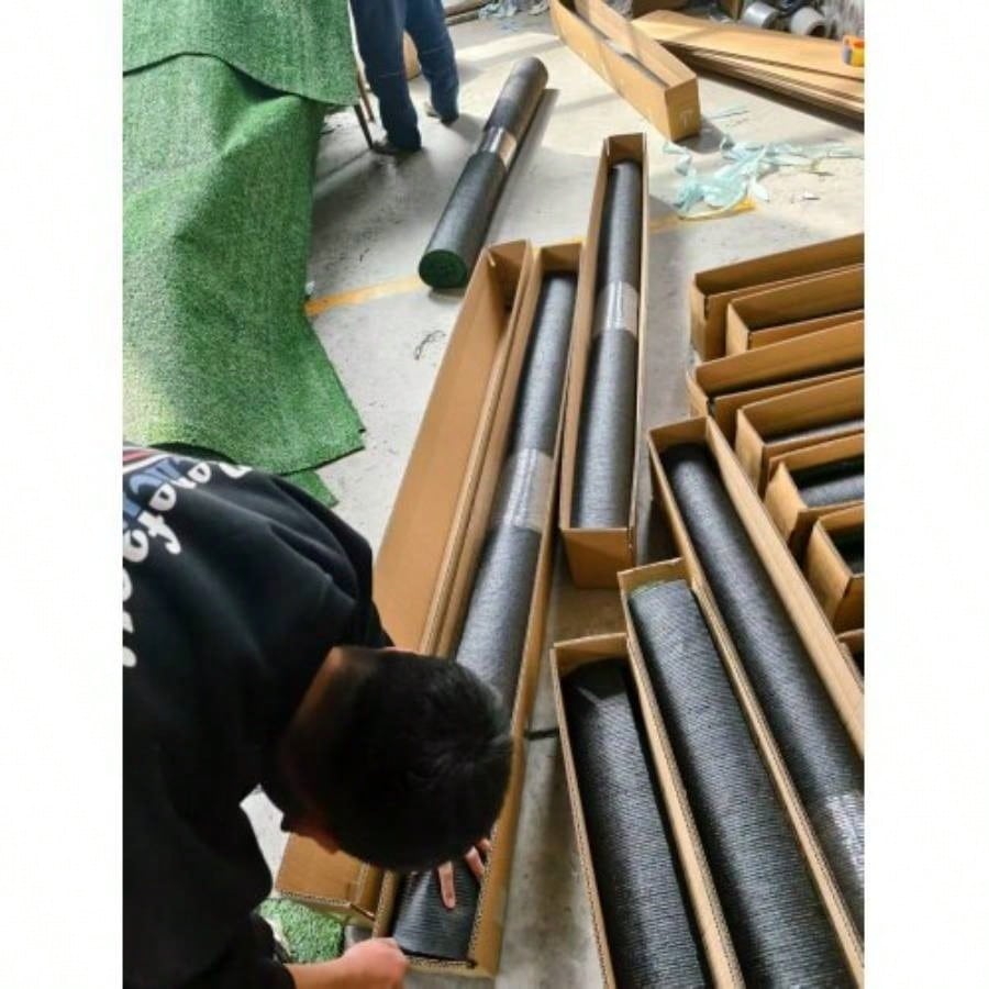 3FT *32FT Artificial turf, professional dog large turf outdoor carpet terrace pet lawn, artificial carpet with drainage holesGrass height 0.78 inches/2cm