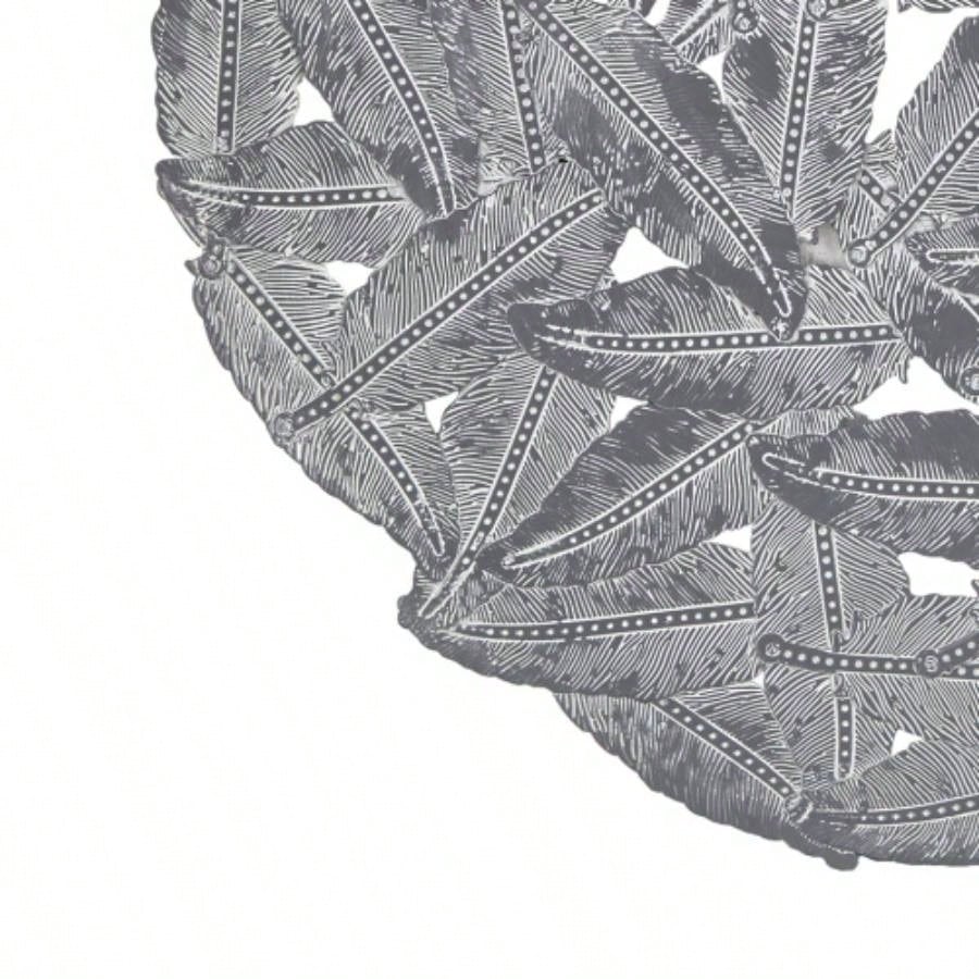Textured 3 - piece Metal Disc Wall Decor Set