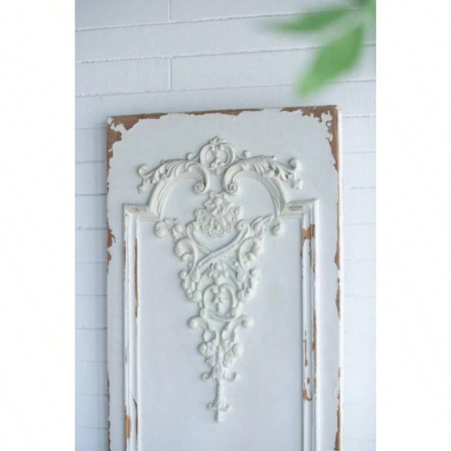 Set of 3 Large White Wall Art Panel, Rectangle Wall Sculpture, Wall Dcor Living Room Dining Room Office Bedroom, 21x 71