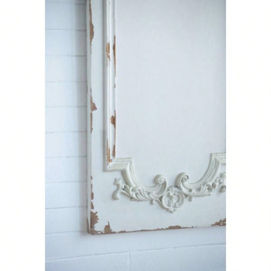 Set of 3 Large White Wall Art Panel, Rectangle Wall Sculpture, Wall Dcor Living Room Dining Room Office Bedroom, 21x 71