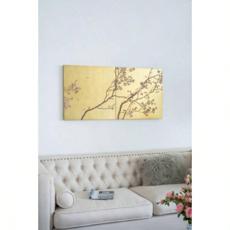 S/2 23.8x1.6x23.8 Wall Art, Wall Decor Living Room Dining Room Office Bedroom 1S/CTN