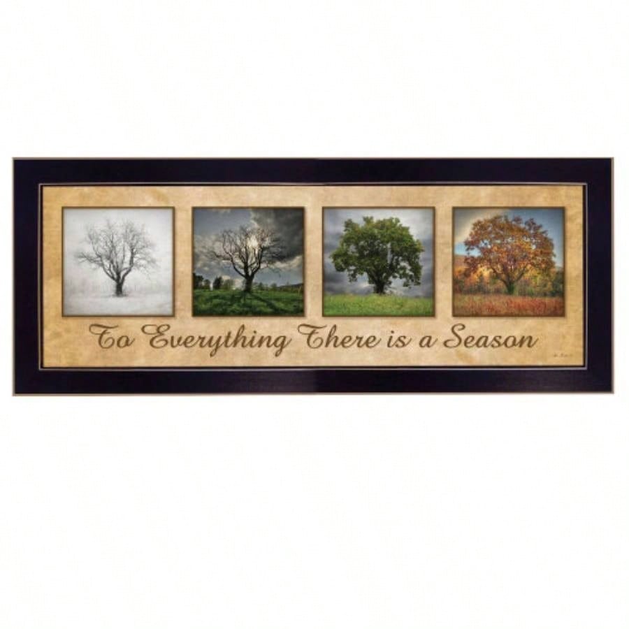 There is a Season by Lori Deiter, Ready to Hang Framed Print, Black Frame