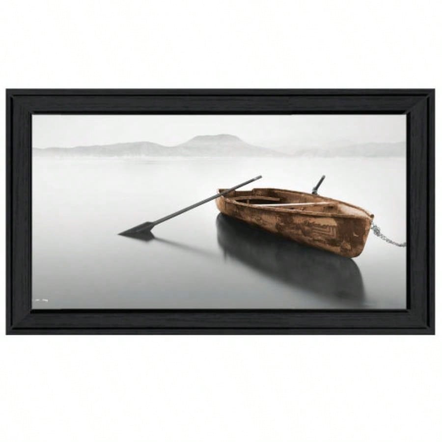 Solitude by Moises Levy, Ready to Hang Framed Print, Black Frame