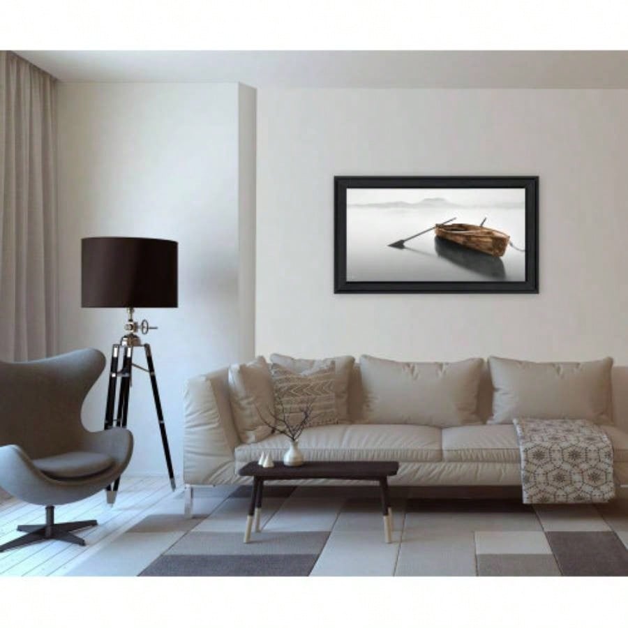 Solitude by Moises Levy, Ready to Hang Framed Print, Black Frame