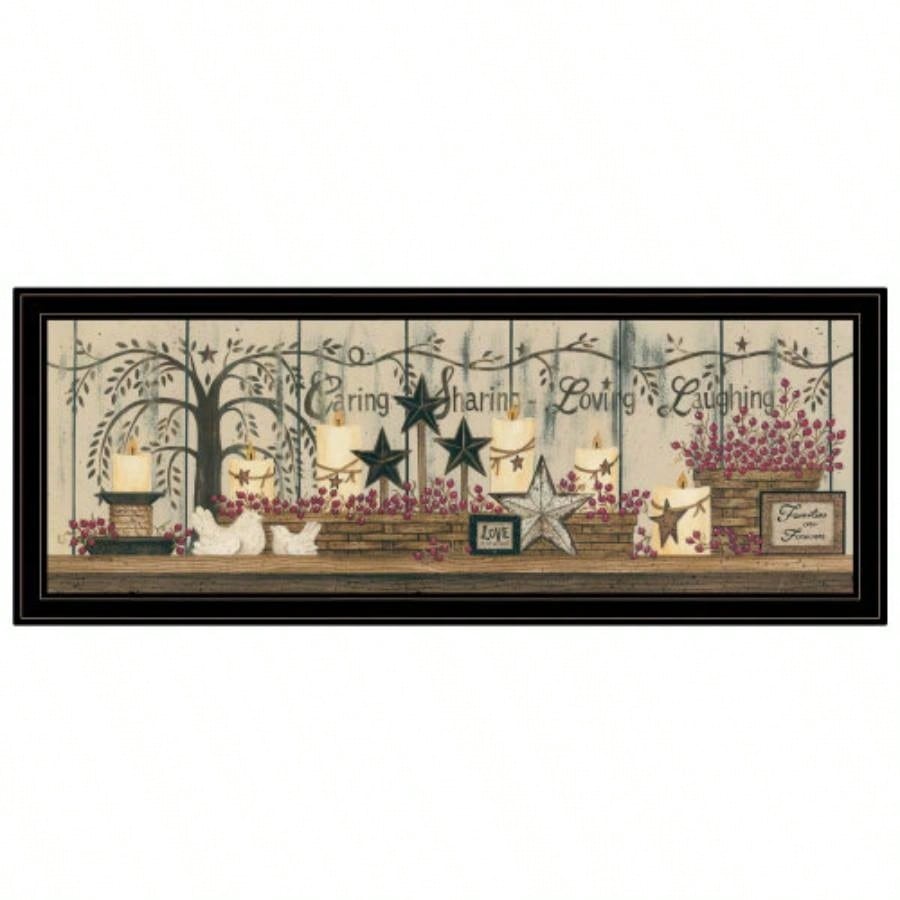 Willow Tree Shelf by Linda Spivey, Ready to Hang Framed Print, Black Frame