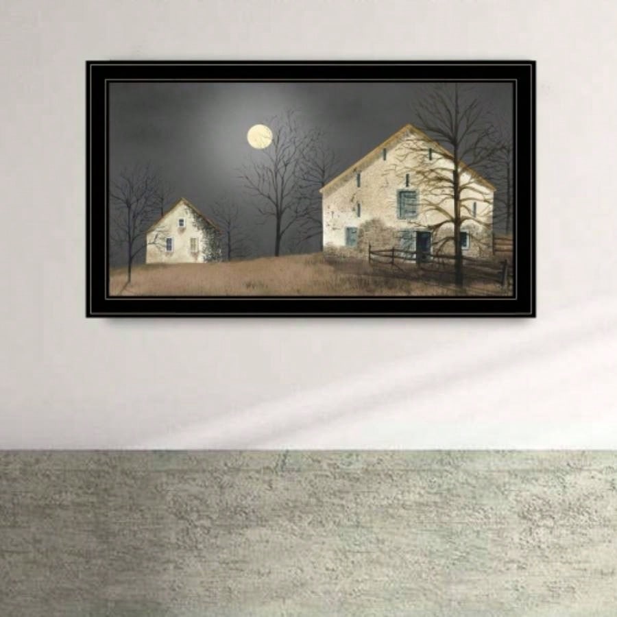 Still of Night By Billy Jacobs, Ready to Hang Framed Print, Black Frame