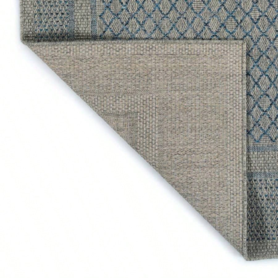 Modern, Transitional, Geometric, Southwestern, Textured High - Low Cut Loop 53x 6 Rectangle Area Rug